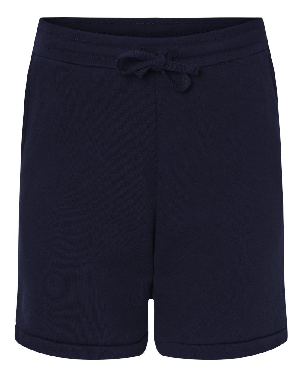 Bella and Canvas Unisex Sponge Fleece Shorts in Navy