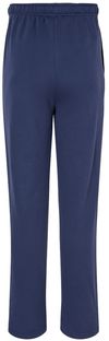 Am image of a Custom Bella and Canvas Sponge Fleece Straight Leg Sweatpants in Navy!