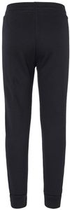Am image of a Custom Bella and Canvas Toddler Sponge Fleece Jogger Sweatpants in Black!