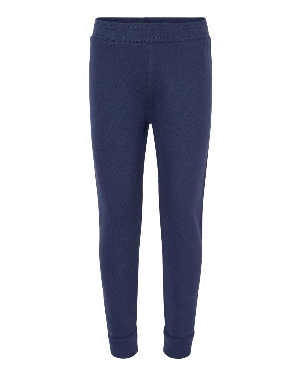 Bella and Canvas Toddler Sponge Fleece Jogger Sweatpants in Navy