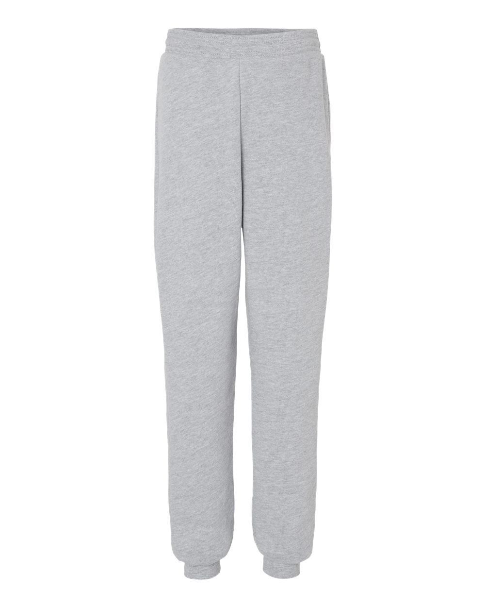 Bella and Canvas Youth Jogger Sweatpants in Athletic Heather