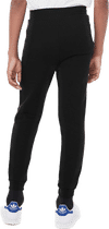 Am image of a Custom Bella and Canvas Youth Jogger Sweatpants in Black!