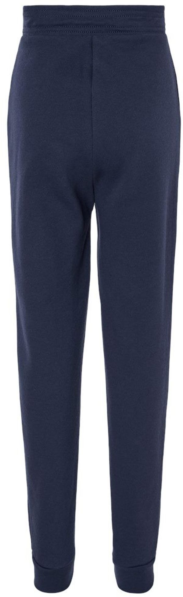 Am image of a Custom Bella and Canvas Youth Jogger Sweatpants in Navy!