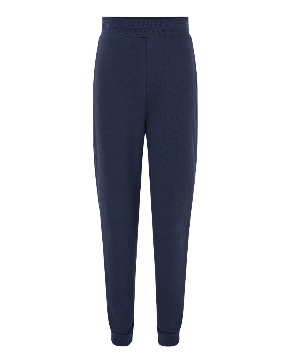 Bella and Canvas Youth Jogger Sweatpants in Navy