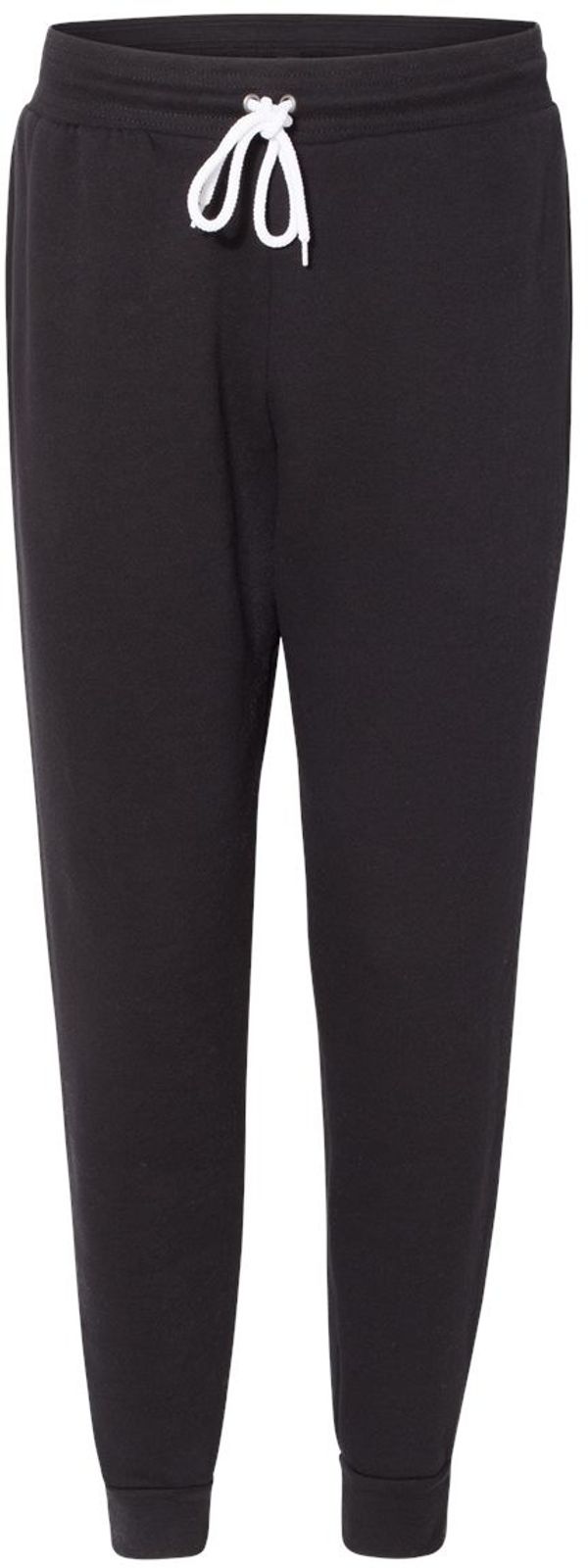 Am image of a Custom Bella and Canvas Unisex Jogger Sweatpant in Black!
