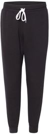Am image of a Custom Bella and Canvas Unisex Jogger Sweatpant in Black!
