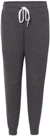 Am image of a Custom Bella and Canvas Unisex Jogger Sweatpant in Dark Grey Heather!
