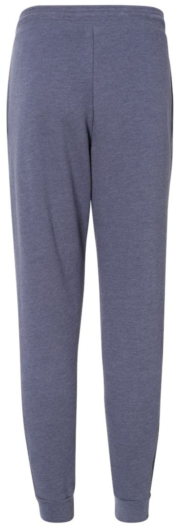 An image of a Custom Bella and Canvas Unisex Jogger Sweatpant in Heather Navy!