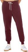 Am image of a Custom Bella and Canvas Unisex Jogger Sweatpant in Maroon!