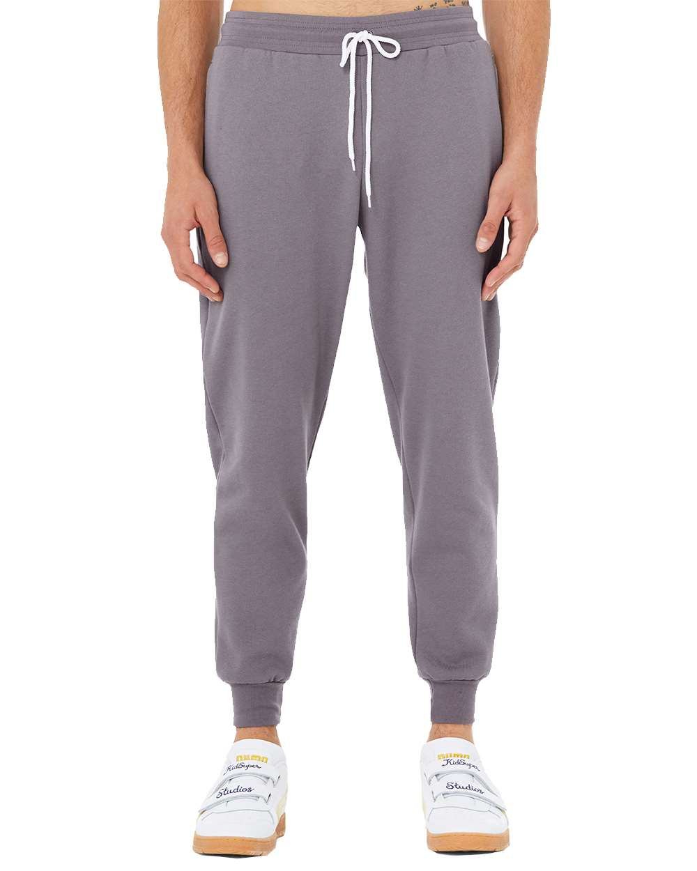 Bella and Canvas Unisex Jogger Sweatpant in Storm