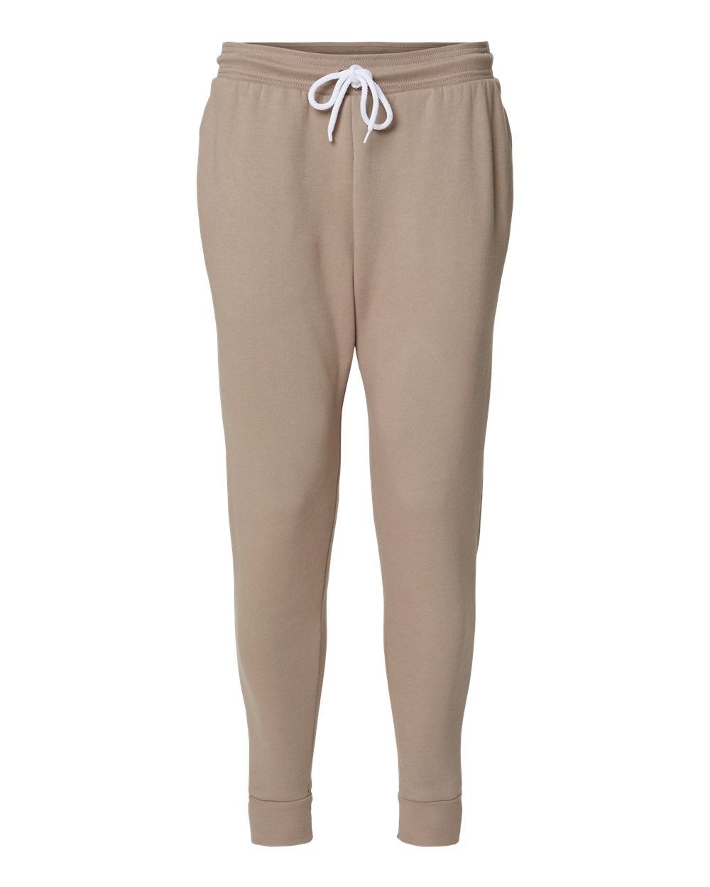 Bella and Canvas Unisex Jogger Sweatpant in Tan