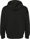 Am image of a Custom BELLA and CANVAS Unisex Sponge Fleece DTM Full Zip Hoodie in Black!