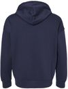 Am image of a Custom BELLA and CANVAS Unisex Sponge Fleece DTM Full Zip Hoodie in Navy!
