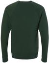 Am image of a Custom Bella and Canvas Unisex Sponge Fleece Crewneck Sweatshirt in Forest!