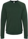 Am image of a Custom Bella and Canvas Unisex Sponge Fleece Crewneck Sweatshirt in Forest!