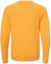 Am image of a Custom Bella and Canvas Unisex Sponge Fleece Crewneck Sweatshirt in Gold!