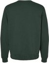 An image of a Custom Bella and Canvas Sponge Fleece Classic Crewneck Sweatshirt in Heather Forest!