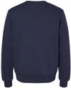 Am image of a Custom Bella and Canvas Sponge Fleece Classic Crewneck Sweatshirt in Navy!