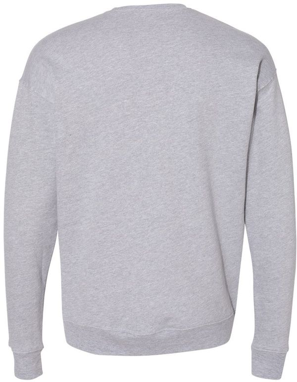 Am image of a Custom Bella and Canvas Unisex Drop Shoulder Fleece in Athletic Heather!