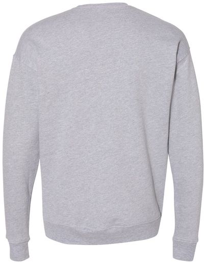 Am image of a Custom Bella and Canvas Unisex Drop Shoulder Fleece in Athletic Heather!