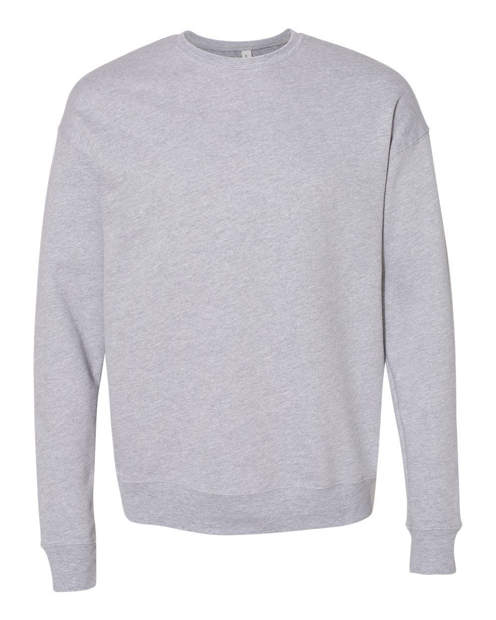 Bella and Canvas Unisex Drop Shoulder Fleece in Athletic Heather