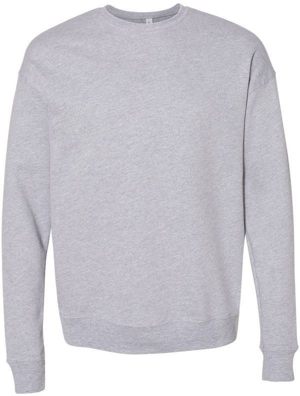 Am image of a Custom Bella and Canvas Unisex Drop Shoulder Fleece in Athletic Heather!