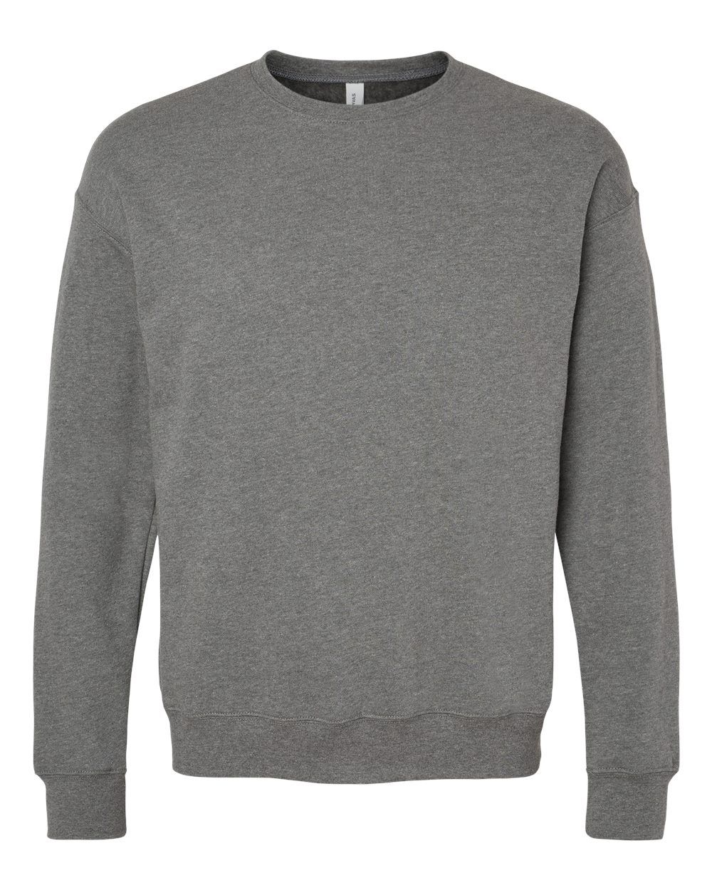 Bella and Canvas Unisex Drop Shoulder Fleece in Deep Heather