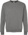 Am image of a Custom Bella and Canvas Unisex Drop Shoulder Fleece in Deep Heather!