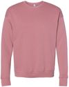 Am image of a Custom Bella and Canvas Unisex Drop Shoulder Fleece in Mauve!