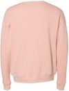 Am image of a Custom Bella and Canvas Unisex Drop Shoulder Fleece in Peach!
