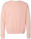 Am image of a Custom Bella and Canvas Unisex Drop Shoulder Fleece in Peach!