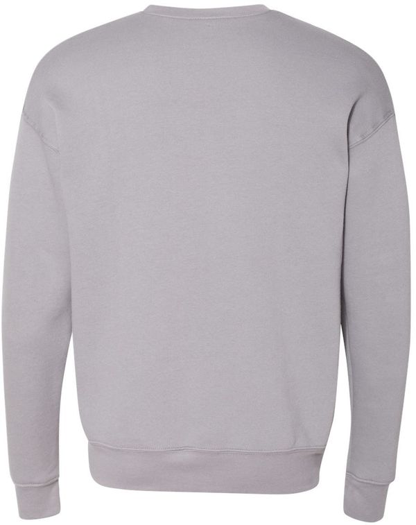Am image of a Custom Bella and Canvas Unisex Drop Shoulder Fleece in Storm!