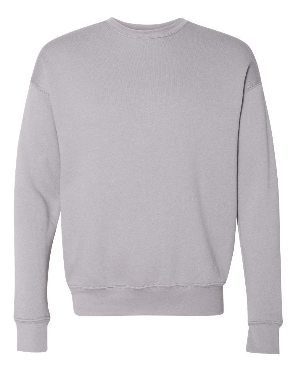 Bella and Canvas Unisex Drop Shoulder Fleece in Storm