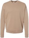 An image of a Custom Bella and Canvas Unisex Drop Shoulder Fleece in Tan!