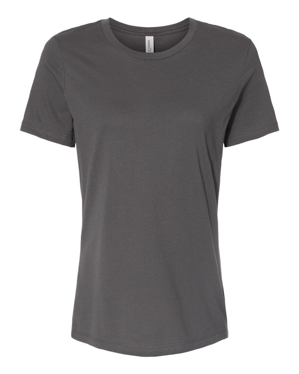 Bella and Canvas Womens Relaxed Jersey Tee in Asphalt