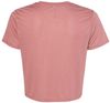 Am image of a Custom Bella and Canvas Women's Flowy Cropped Tee in Mauve!