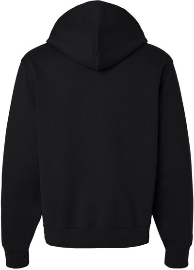 Am image of a Custom Bella and Canvas 10oz Heavyweight Hoodie in Black!