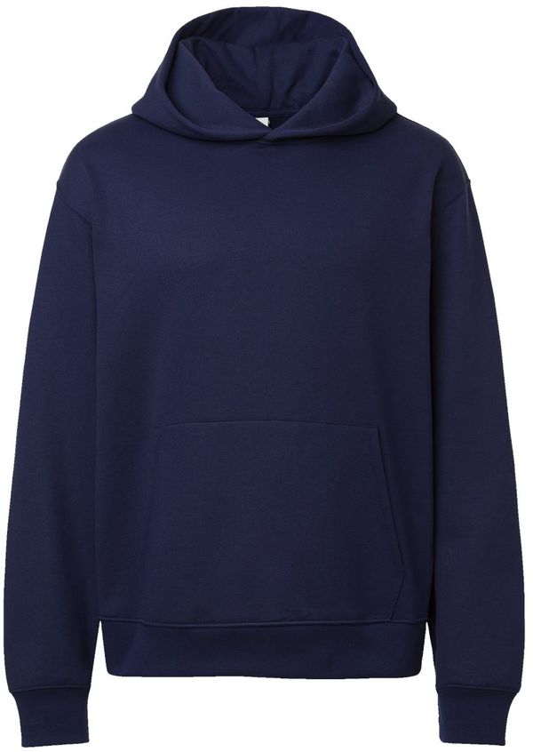 Am image of a Custom Bella and Canvas 10oz Heavyweight Hoodie in Navy!