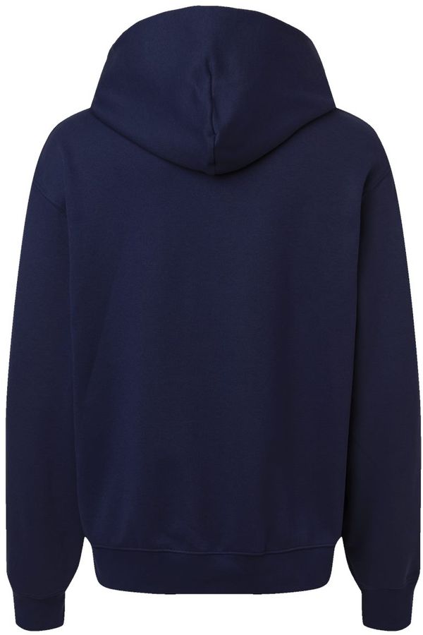Am image of a Custom Bella and Canvas 10oz Heavyweight Hoodie in Navy!