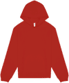 An image of a Custom Bella and Canvas 10oz Heavyweight Hoodie in Red!