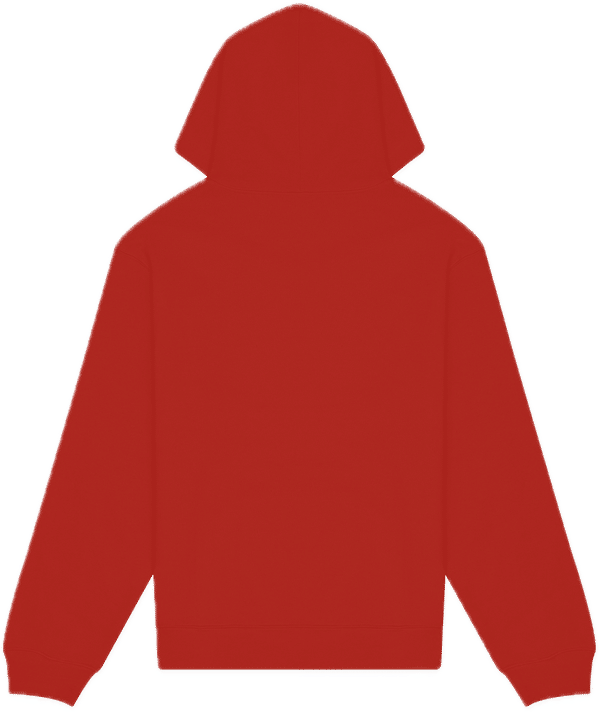 An image of a Custom Bella and Canvas 10oz Heavyweight Hoodie in Red!