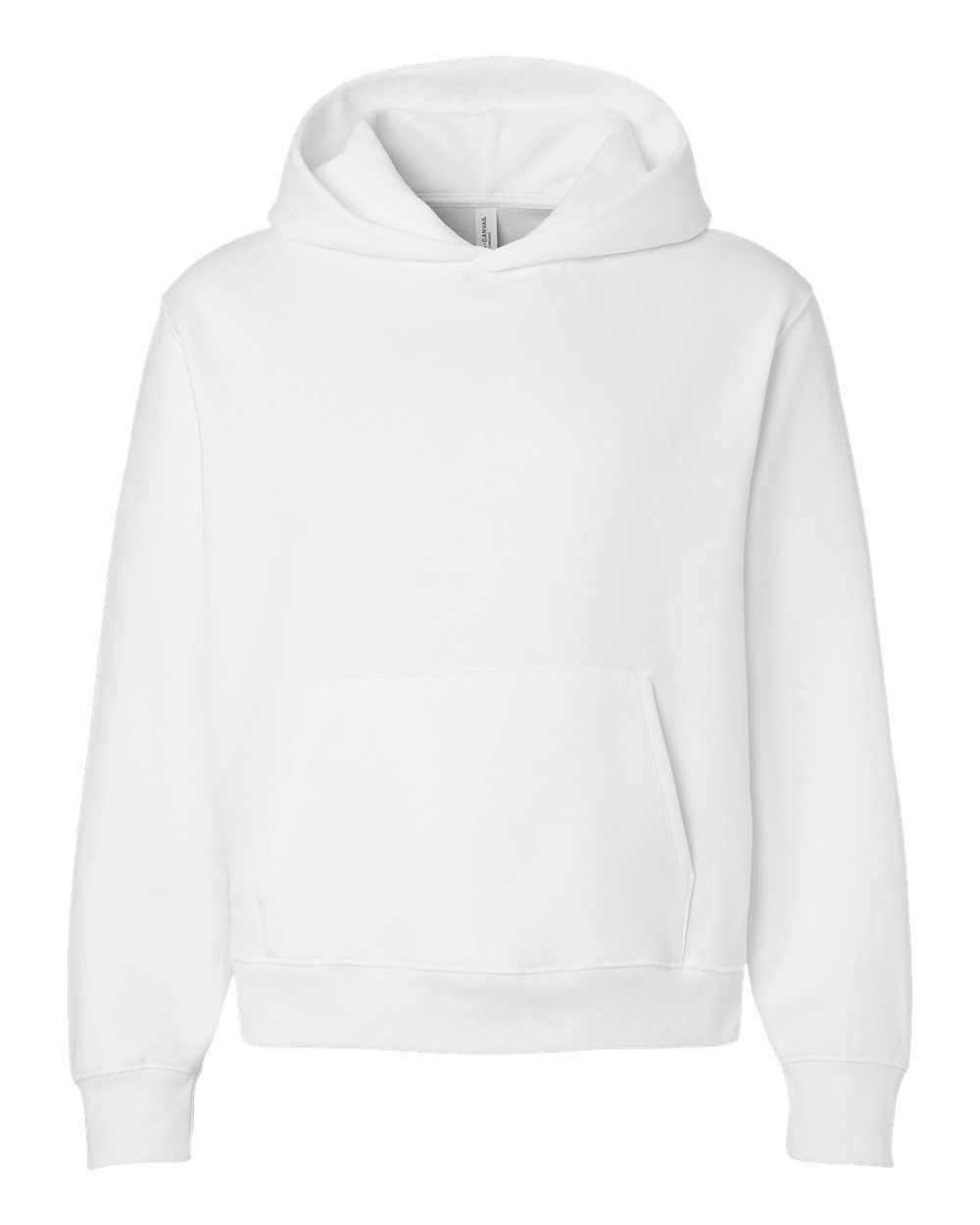 Bella and Canvas 10oz Heavyweight Hoodie in White