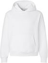 Am image of a Custom Bella and Canvas 10oz Heavyweight Hoodie in White!