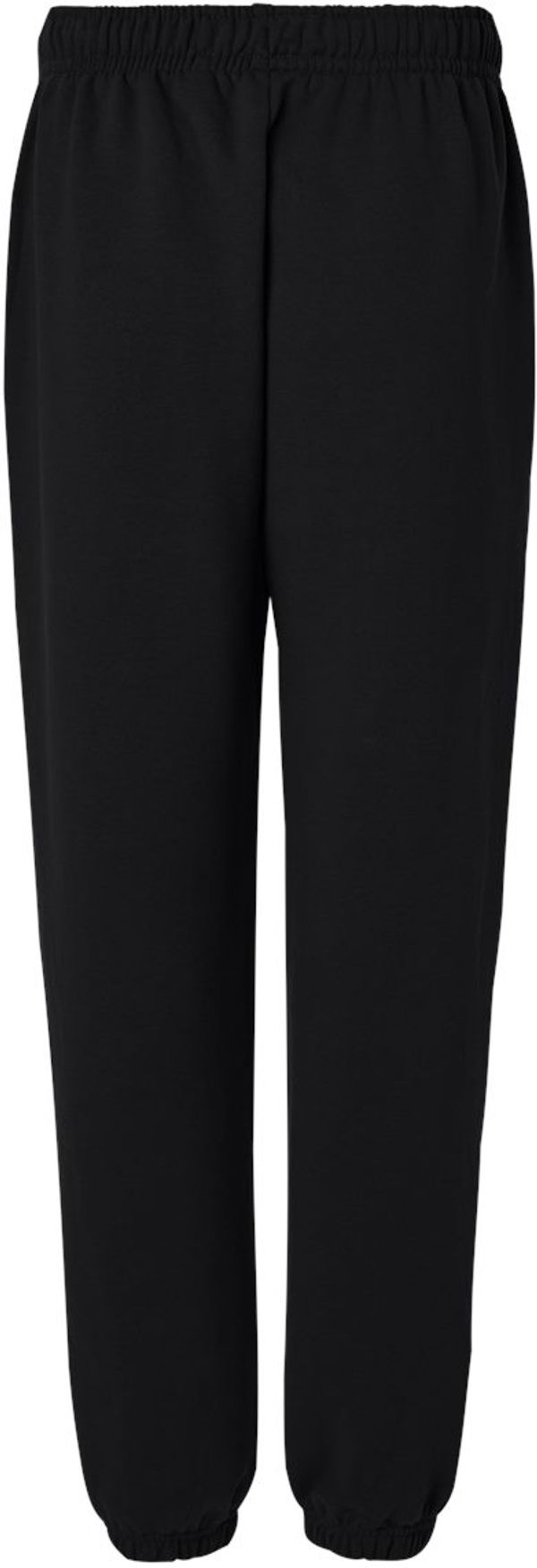 Am image of a Custom Bella and Canvas 10oz Heavyweight Sweatpants in Black!