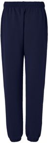 Am image of a Custom Bella and Canvas 10oz Heavyweight Sweatpants in Navy!
