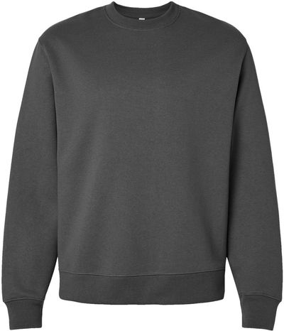 Am image of a Custom Bella and Canvas 10oz Heavyweight Sweatshirt in Asphalt!