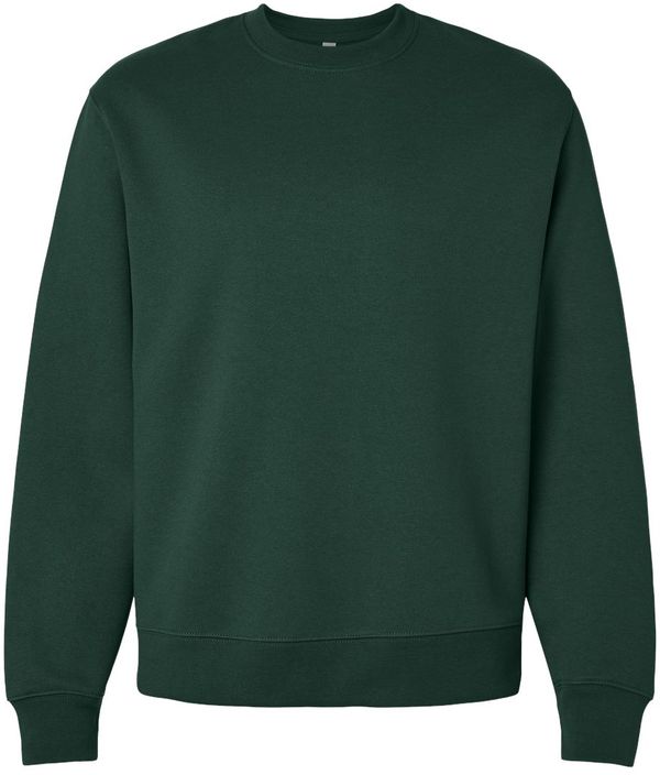 Am image of a Custom Bella and Canvas 10oz Heavyweight Sweatshirt in Forest!