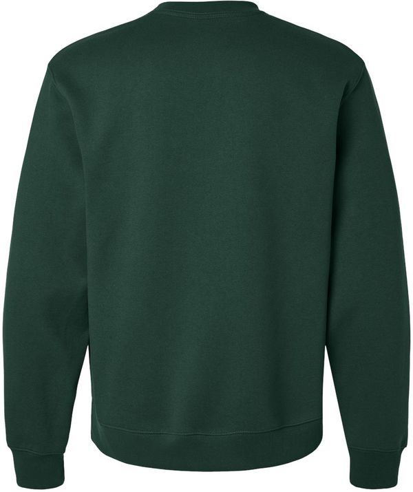 Am image of a Custom Bella and Canvas 10oz Heavyweight Sweatshirt in Forest!