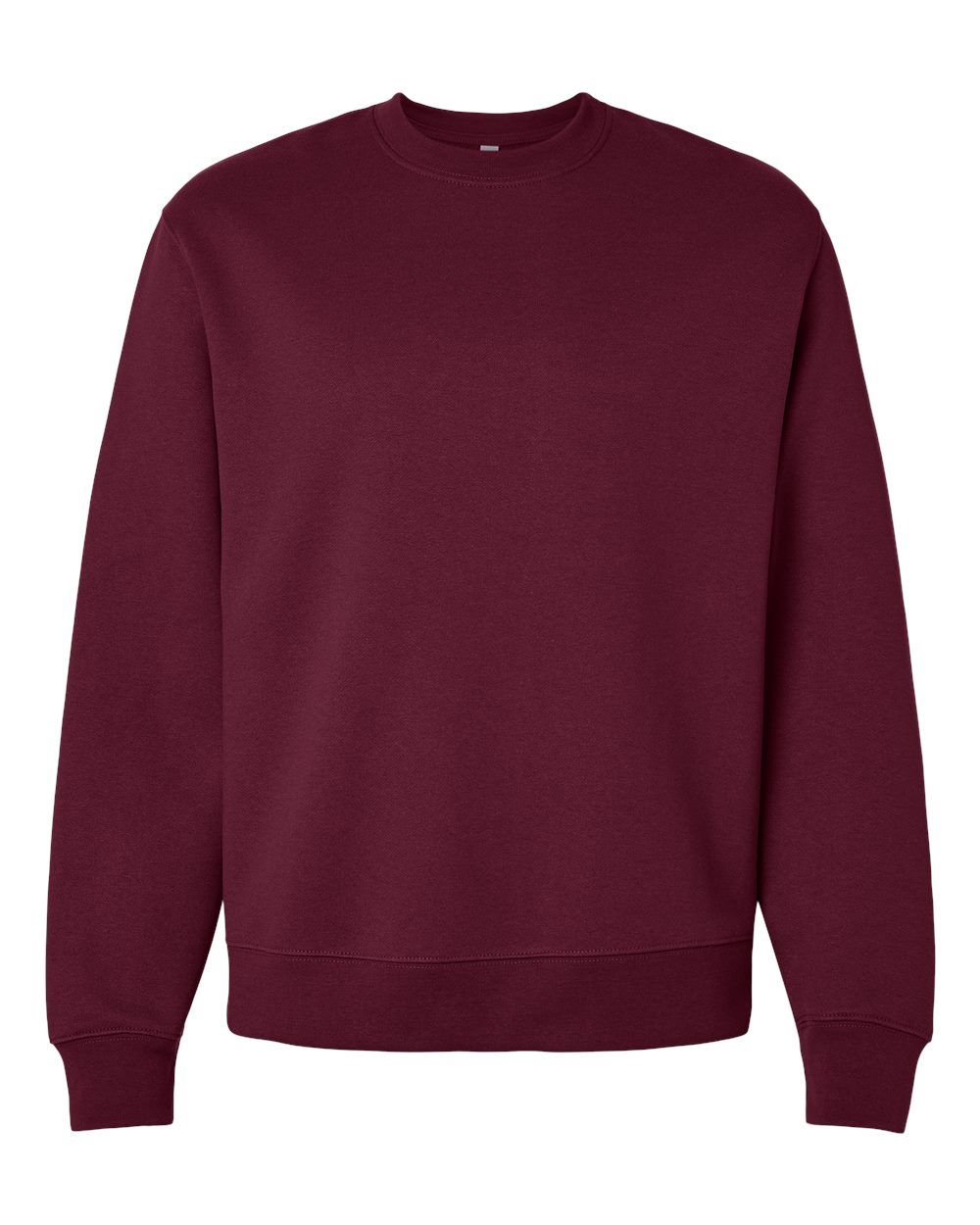 Bella and Canvas 10oz Heavyweight Sweatshirt in Maroon