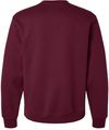 Am image of a Custom Bella and Canvas 10oz Heavyweight Sweatshirt in Maroon!